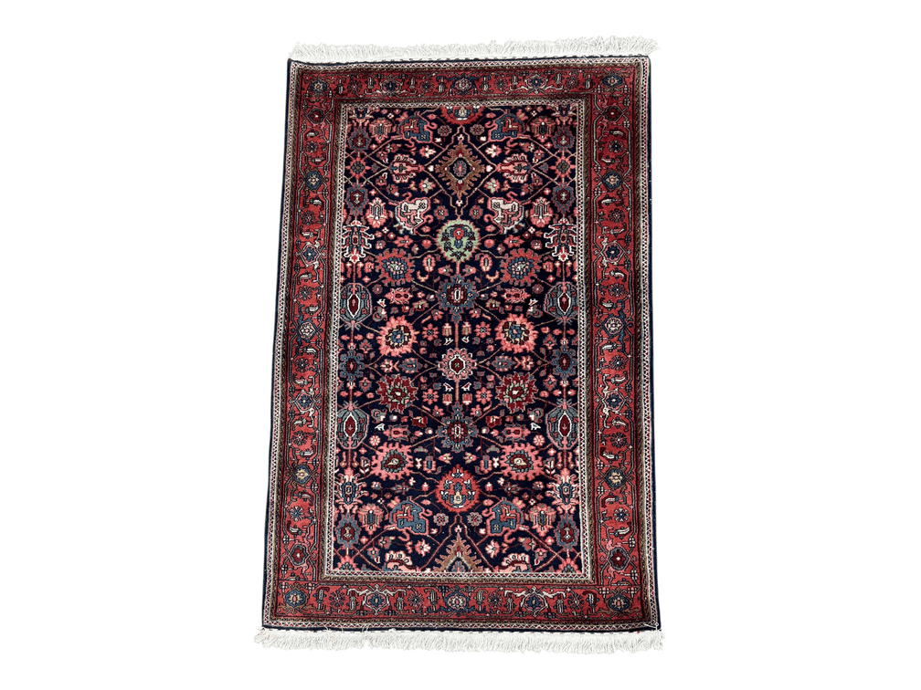 4'x6' Indian Farahan Wool Rug
