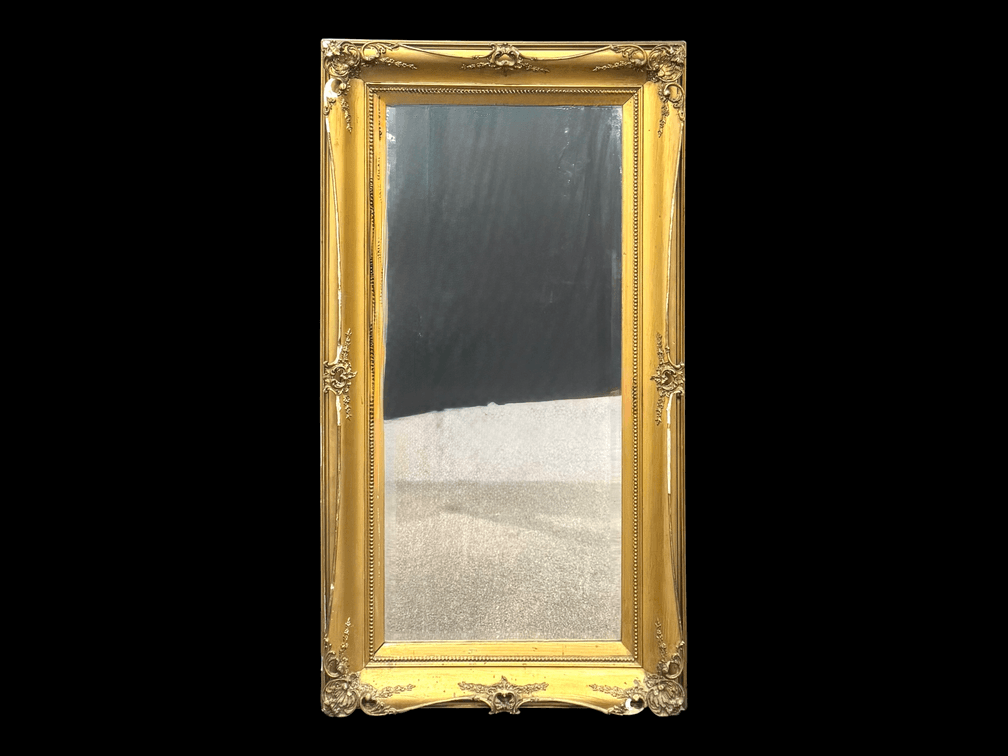 Scrolled Gold Painted Wall Mirror