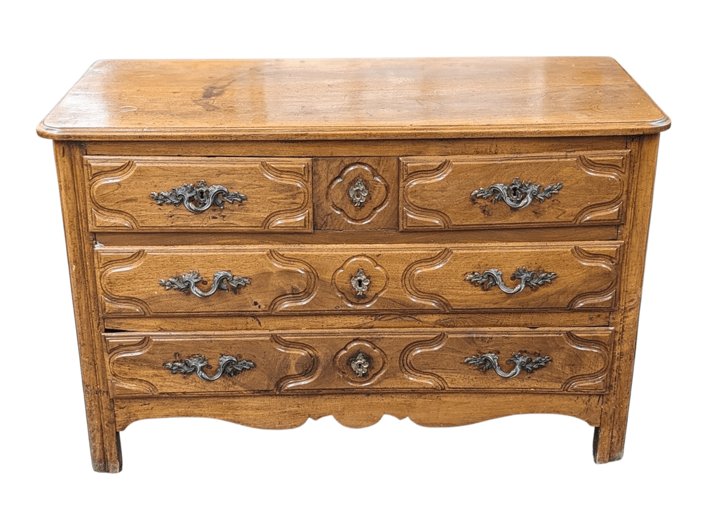 Antique Louis XV Walnut Commode