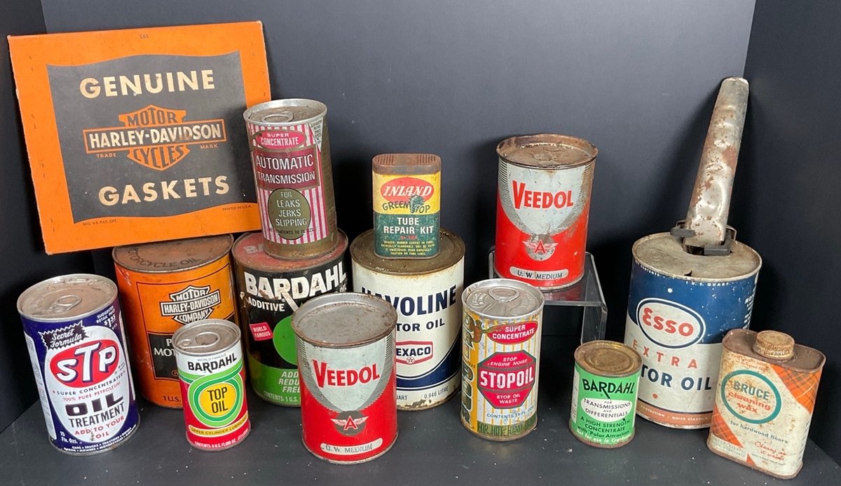 Vintage Oil Cans and More