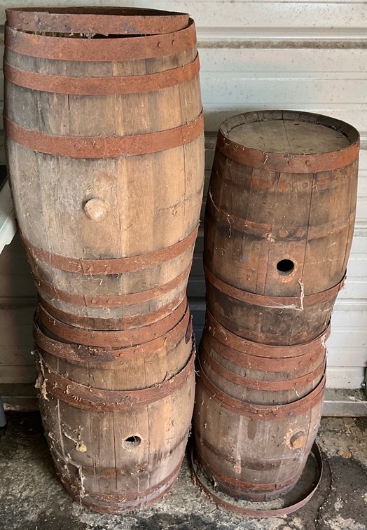 Vintage Wooden Barrels/Kegs