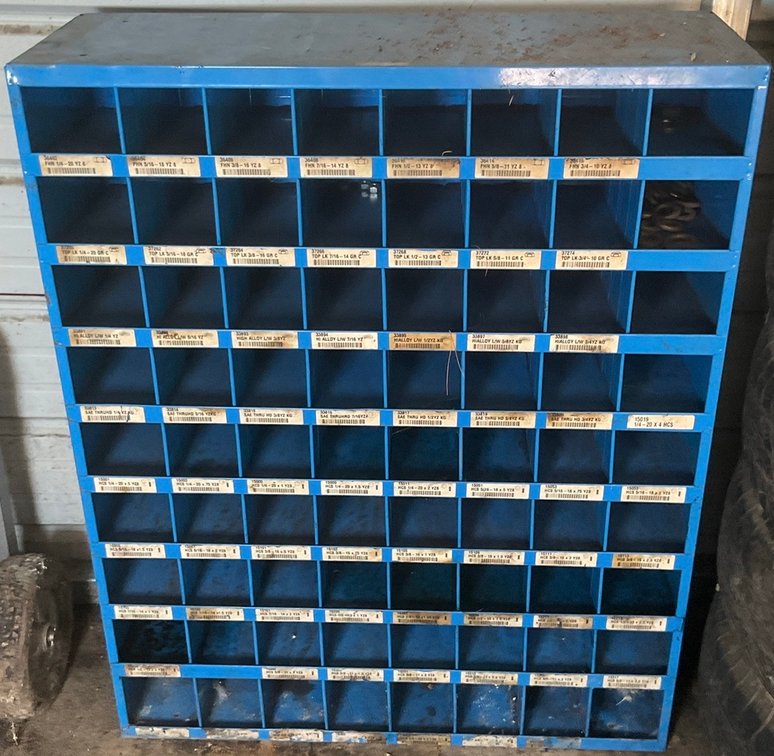Fastenal Metal Parts Display