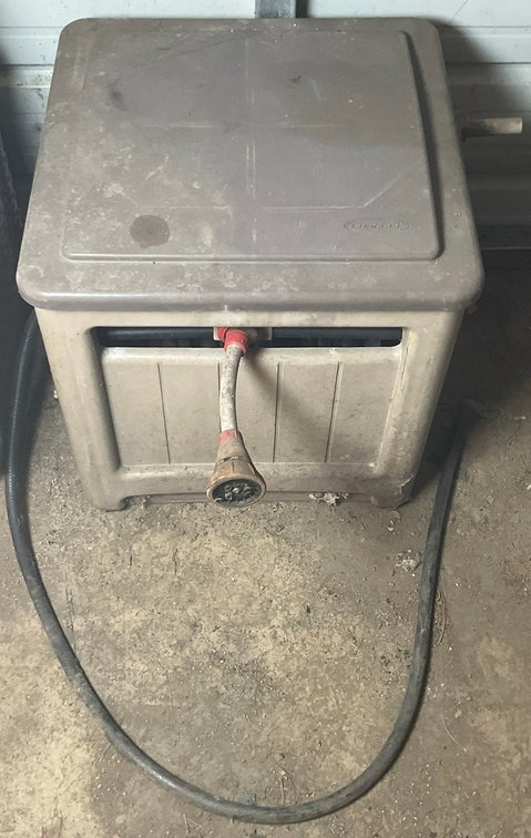Suncrest Garden Hose Roll Up Chest