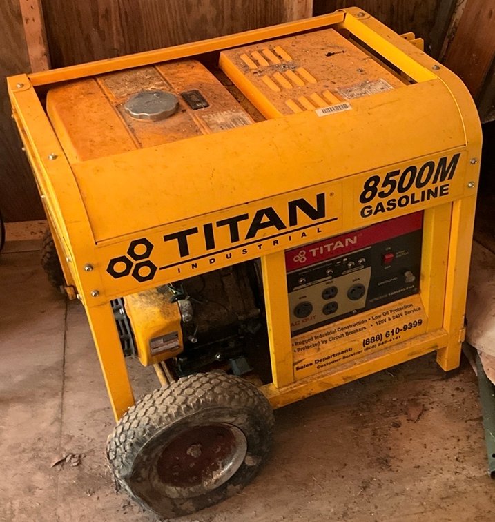 Titan 85000M Gasoline Generator