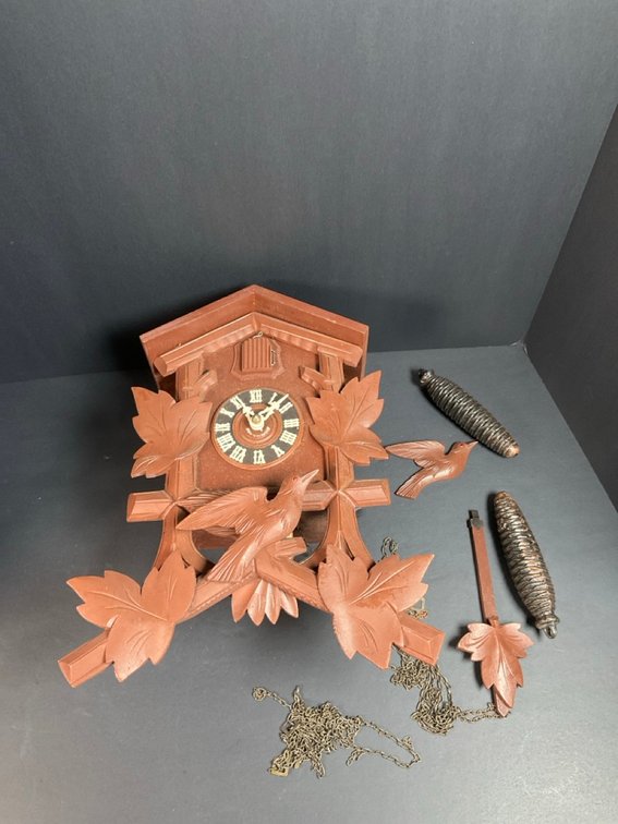 Classic Wooden German Cuckoo Clock