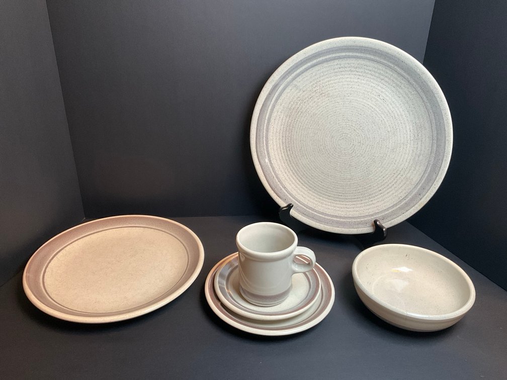 McCoy Stoneware #1412/1413 Dessert Plates, Bowls, Saucer, Cups & More