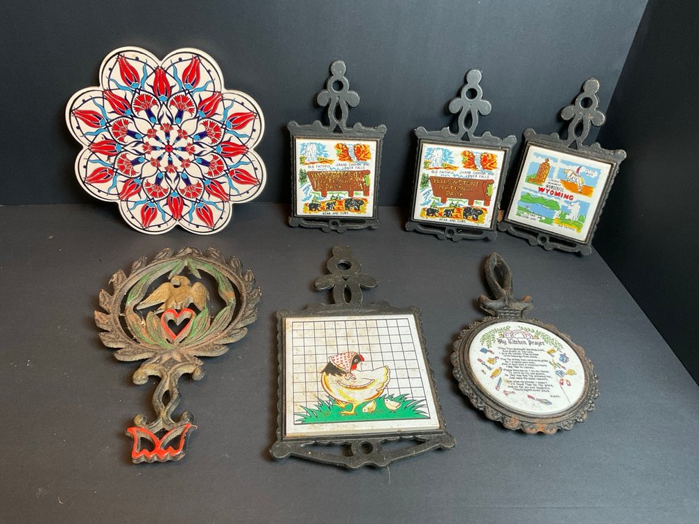 Miscellaneous Cast Iron Trivets & More