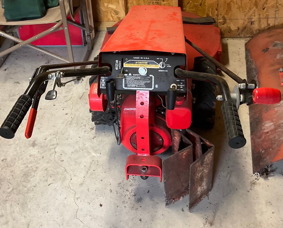 Gravely Professional 8 Walk Behind Tractor with Rotary Mower