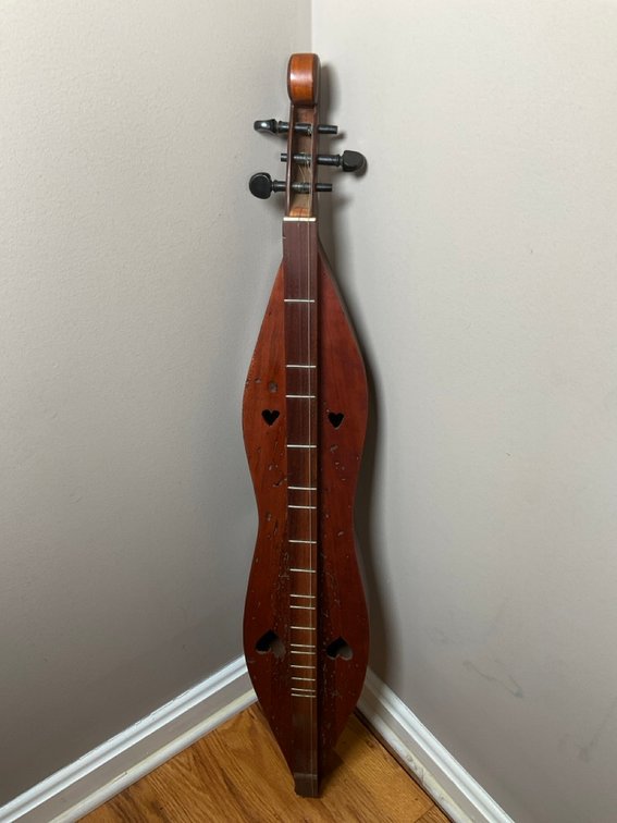 Hickory Ridge Mountain Dulcimer by Jeff Felts Pomona Illinois 1979