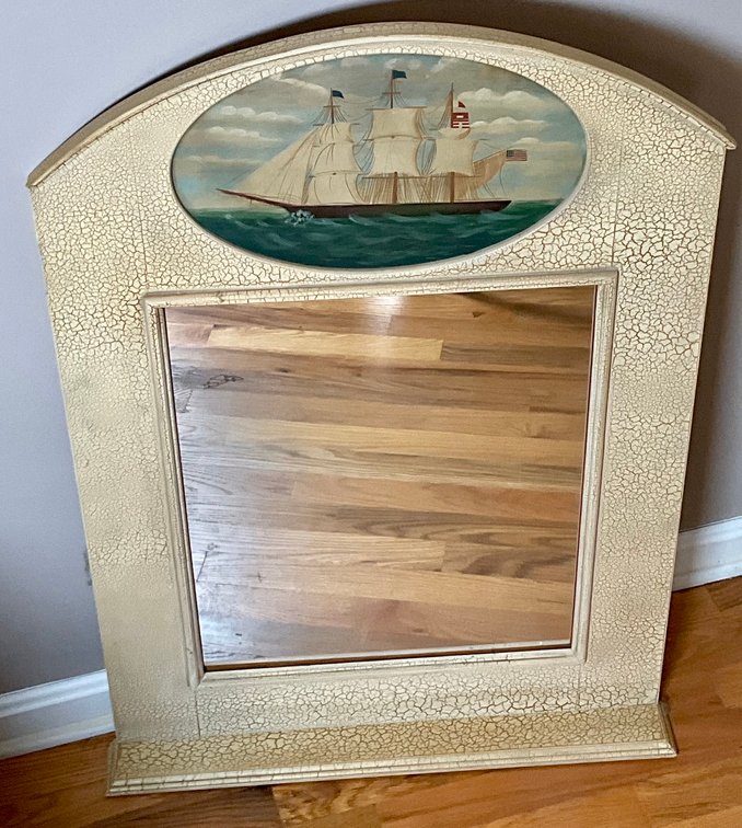 Maritime Wall Mirror and Framed Nautical Art Prints Collection