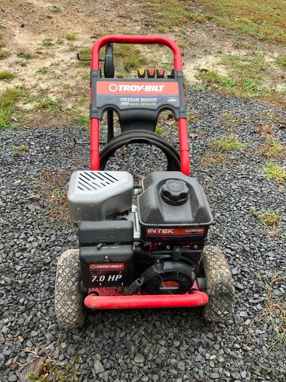 Troy-Bilt 3000 PSI Gas Powered Pressure Washer with Hose