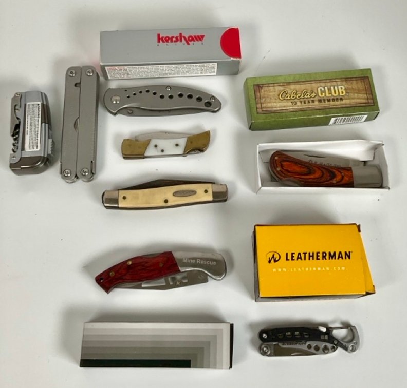 Kershaw Leatherman Multi-Tools and Pocket Knife Collection
