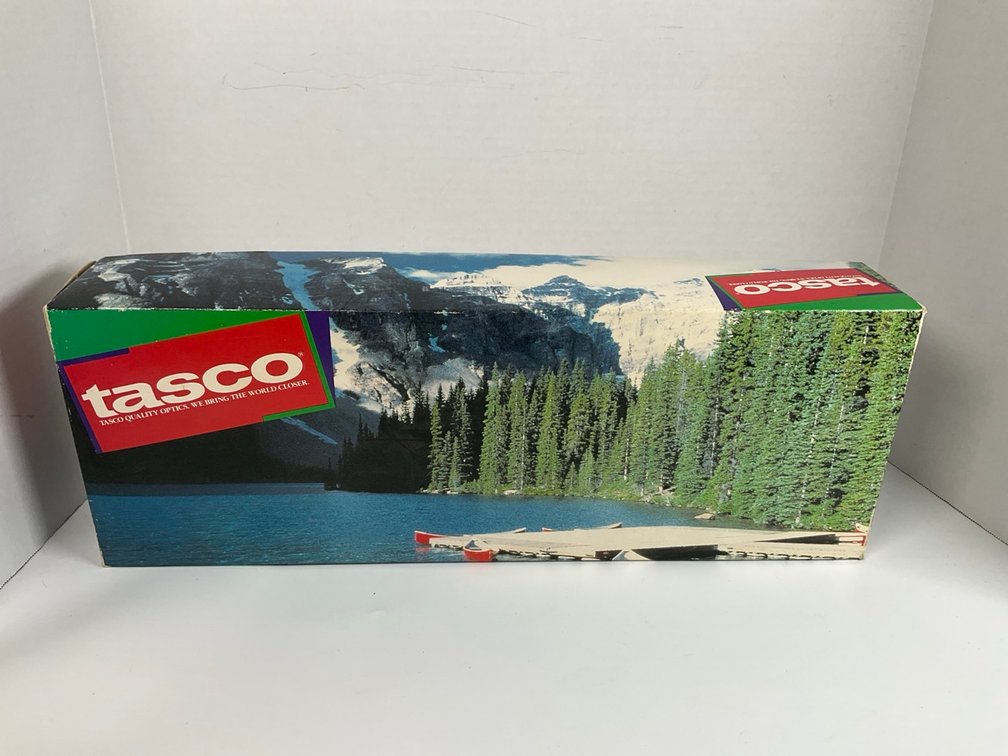 Tasco 21EB Zoom Spotting Scope 15X-45X50mm With Tabletop Tripod Box
