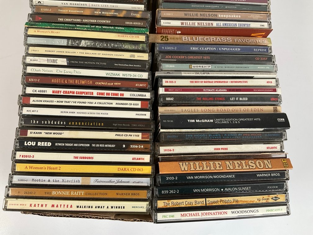 Large Assorted Media Lot To Include CDs, Cassettes , Vinyl Records and DVDs