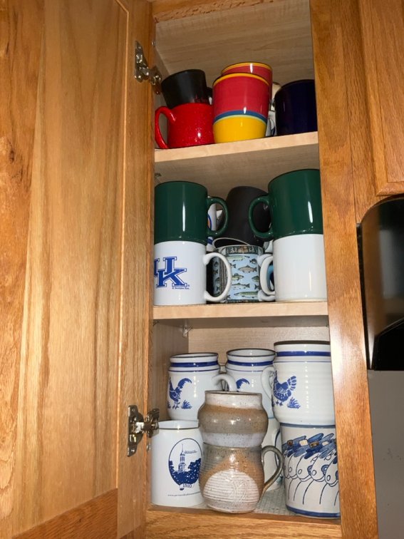 Assorted Glassware and Ceramic Mug Collection Including Barware