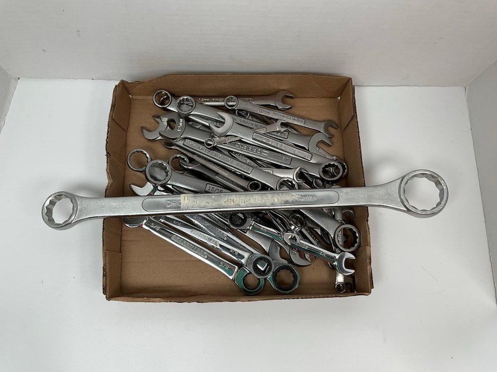 Assorted Craftsman Channellock Combination and Ratcheting Wrenches Lot