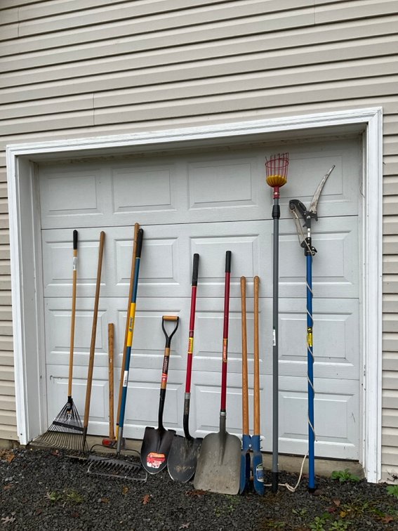Assorted Long-Handle Lawn and Garden Hand Tools Collection