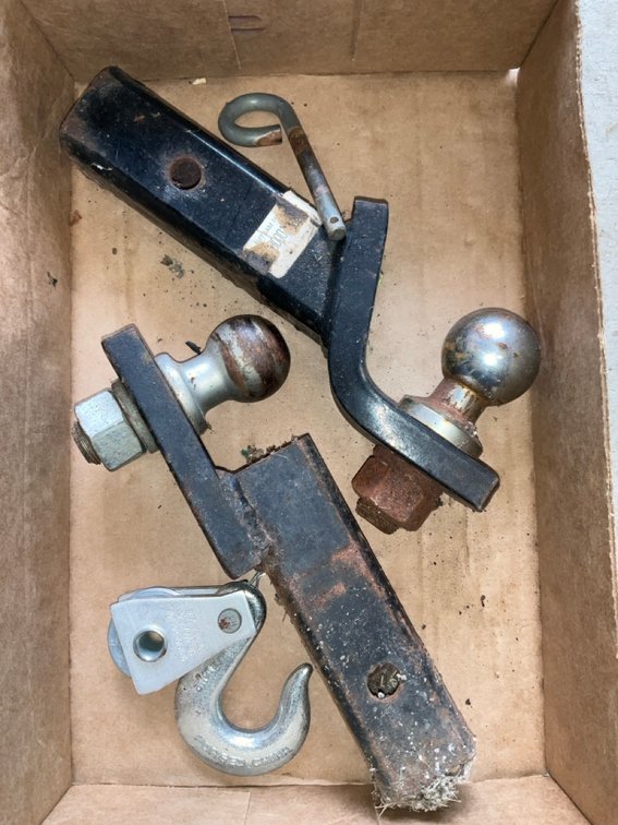 Putnam and Valley Trailer Hitch Ball Mounts with Snatch Block
