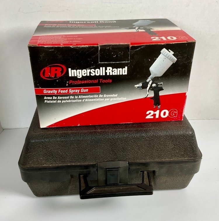 Ingersoll Rand Gravity Feed Spray Gun and Wagner Painter