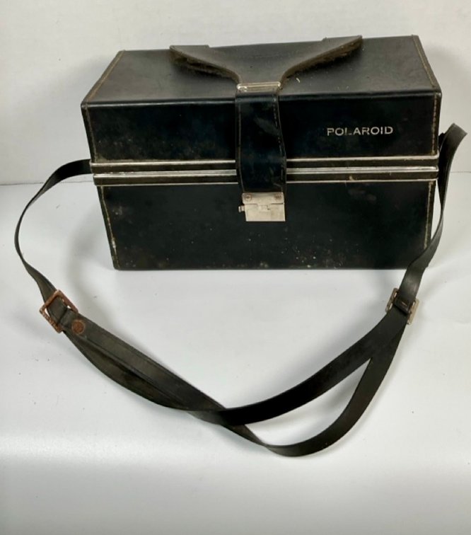 Polaroid Automatic 440 Land Camera with Hard Case and Accessories