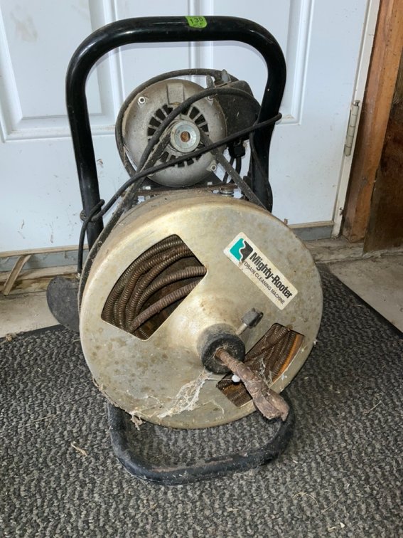 Mighty-Rooter Electric Drain Cleaning Machine with Emerson Motor