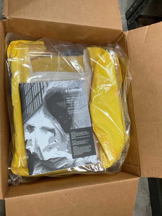 Lakeland DuPont Tychem Level A Chemical Protective Hazmat Suit