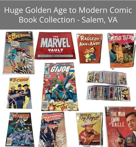 Image for FAR 730 - Huge Golden Age to Modern Comic Book Collection