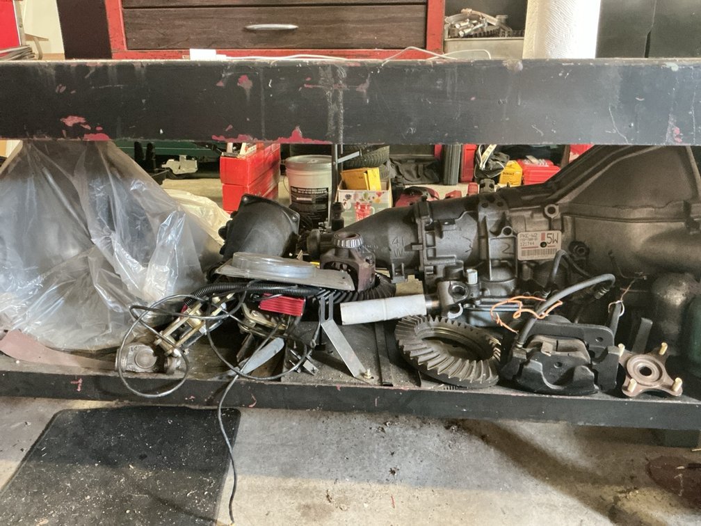 Pair of Ford Transmissions With More Parts