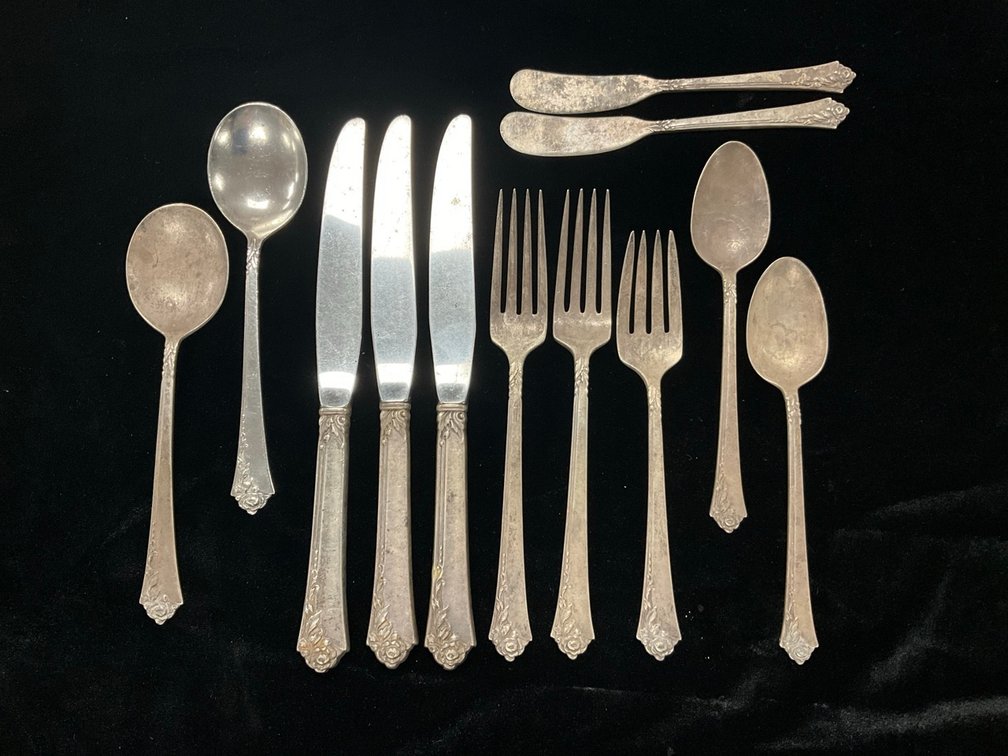 12pc Sterling Silver Flatware