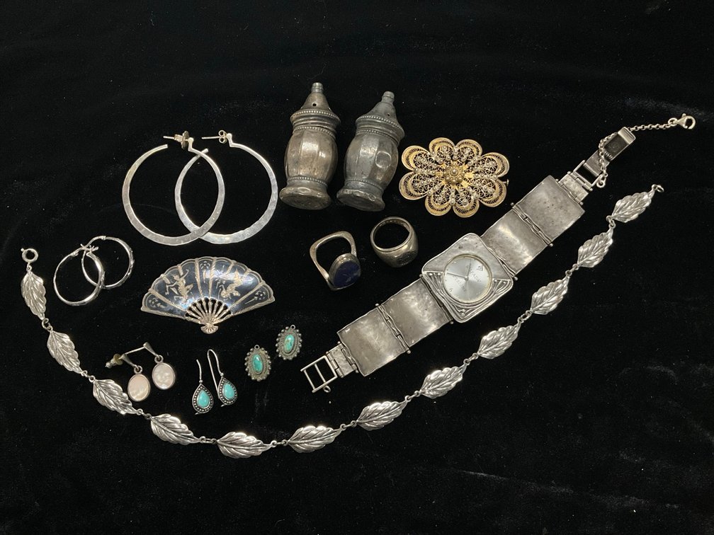 Miscellaneous Sterling Jewelry & More