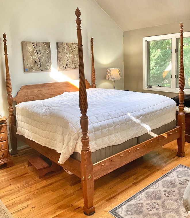 Oak King Size Bed by Kincaid