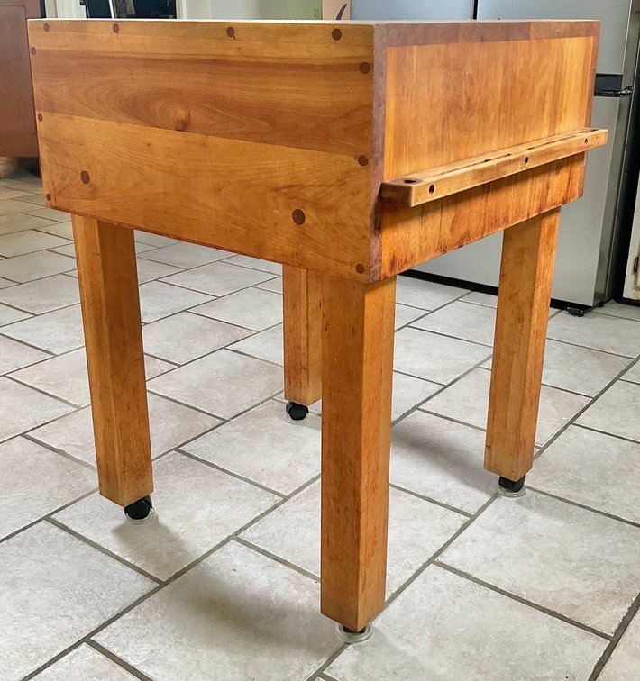 Butcher Block Table