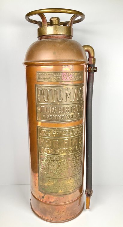 Copper & Brass Fire Extinguisher