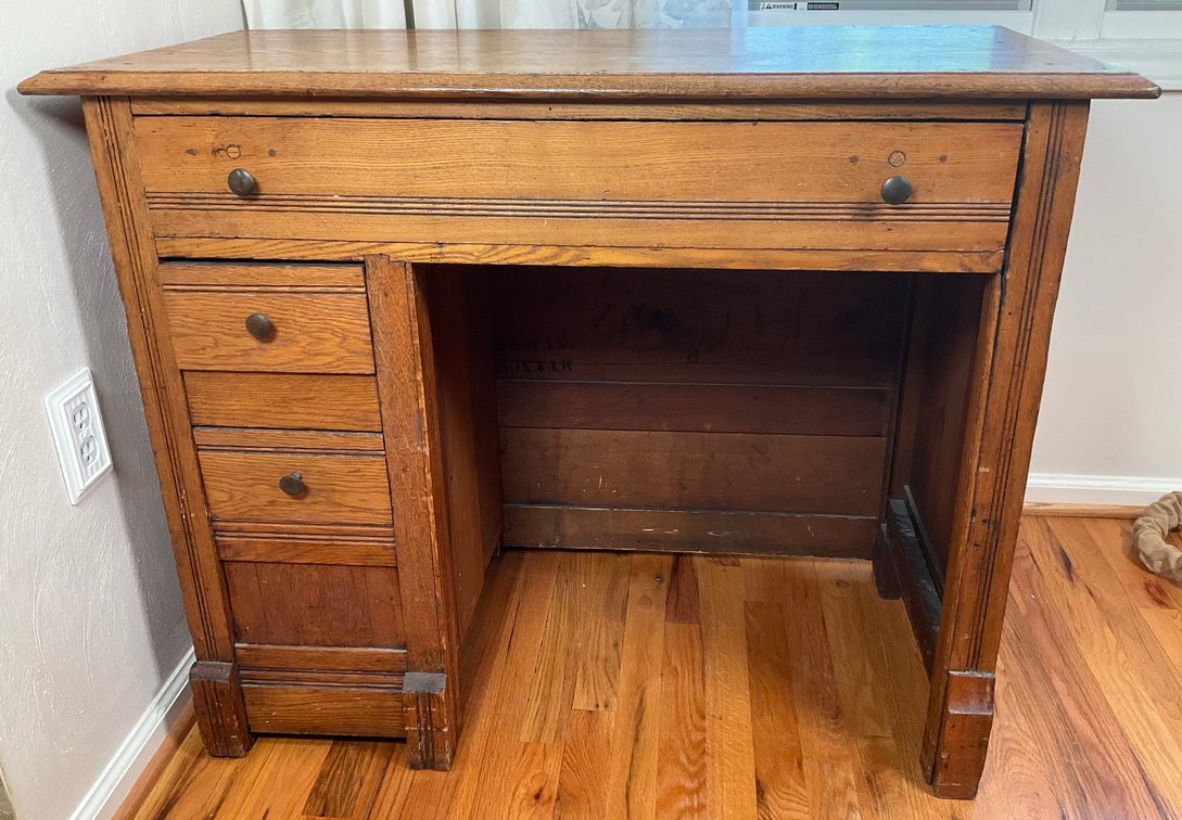 Solid Wood Student Desk