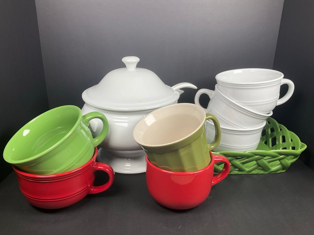 White Soup Tureen by Cordon Bleu