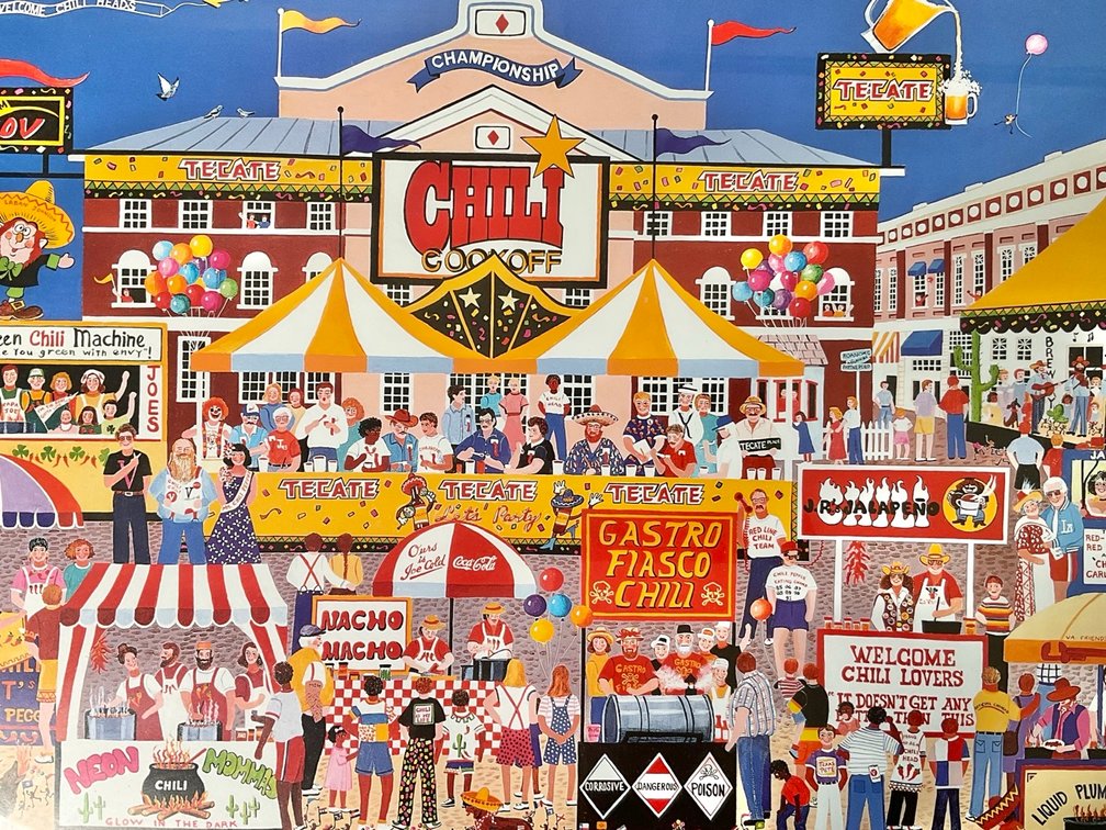 Framed Poster Print by Local Roanoke Artist Pat Dougherty