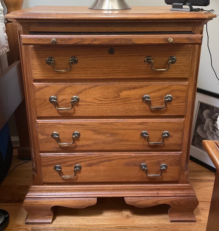 Oak Bedside Table 2 by Kincaid