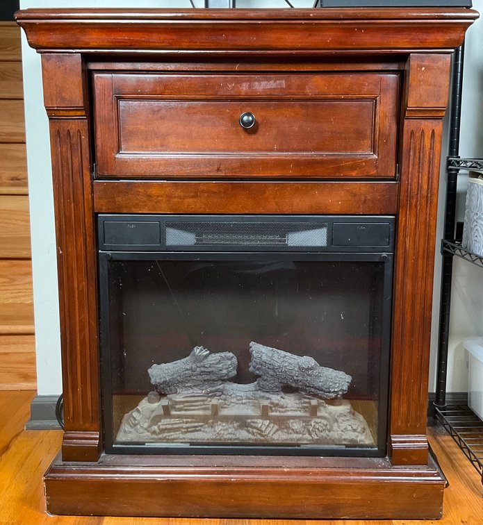 Faux Fireplace