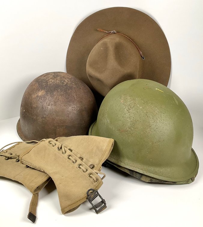 Military Helmets & Scout Master Hat
