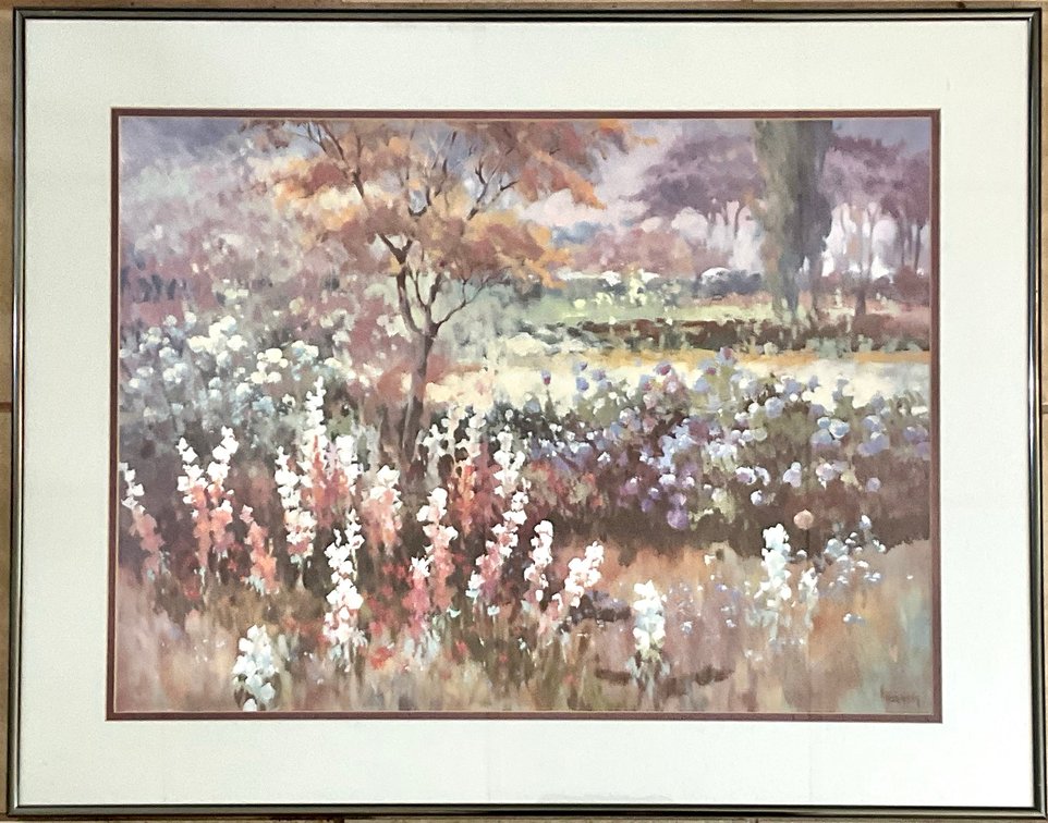 Flower Field Watercolor