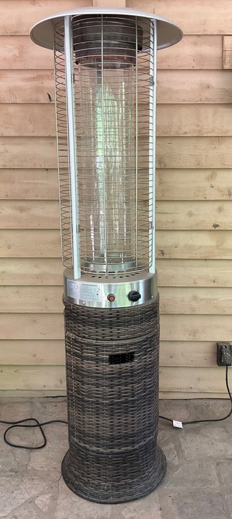 Resin Wicker Outdoor Heater
