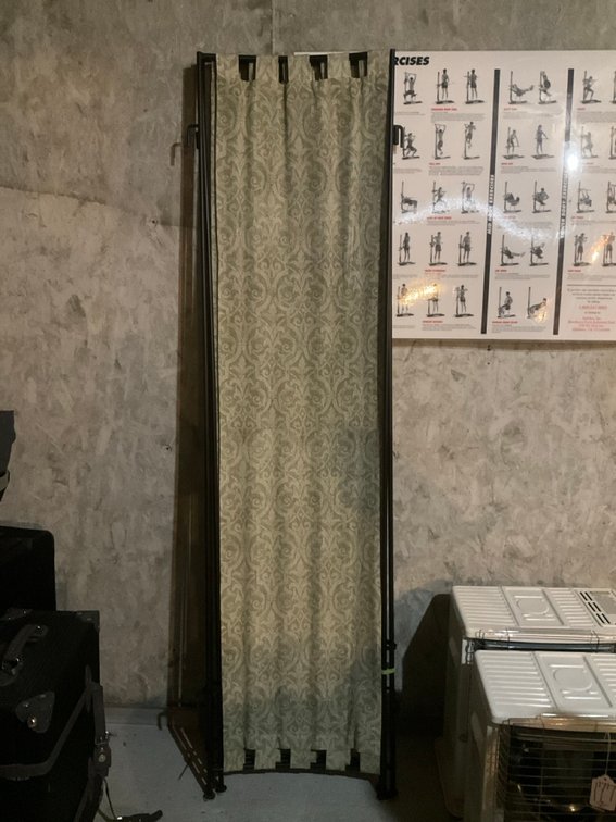 Trifold Fabric Panel Room Divider 2