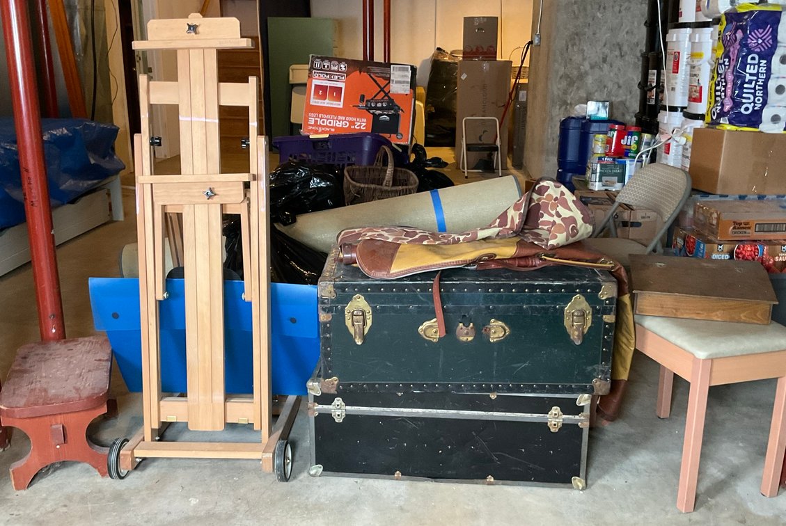 Adjustable Art Easel, Steamer Trunks & More