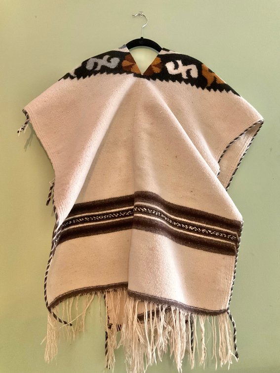 Southwestern Woven Poncho