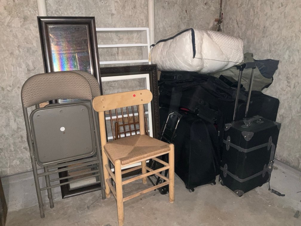 Luggage, Chairs, Mirror & More