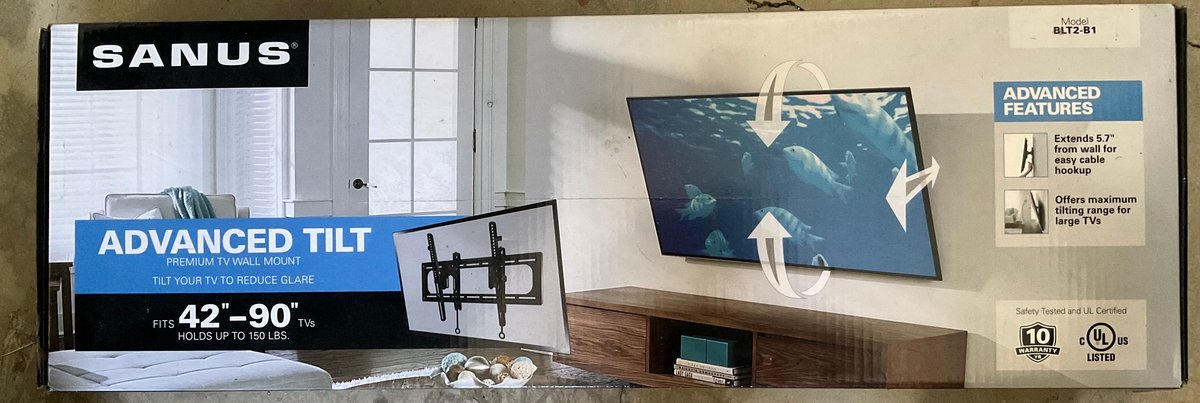 Sanus Tilting TV Wall Mount 2