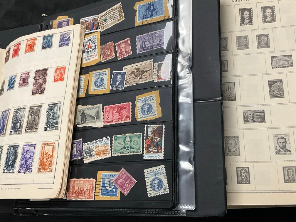 Three Stamp Books