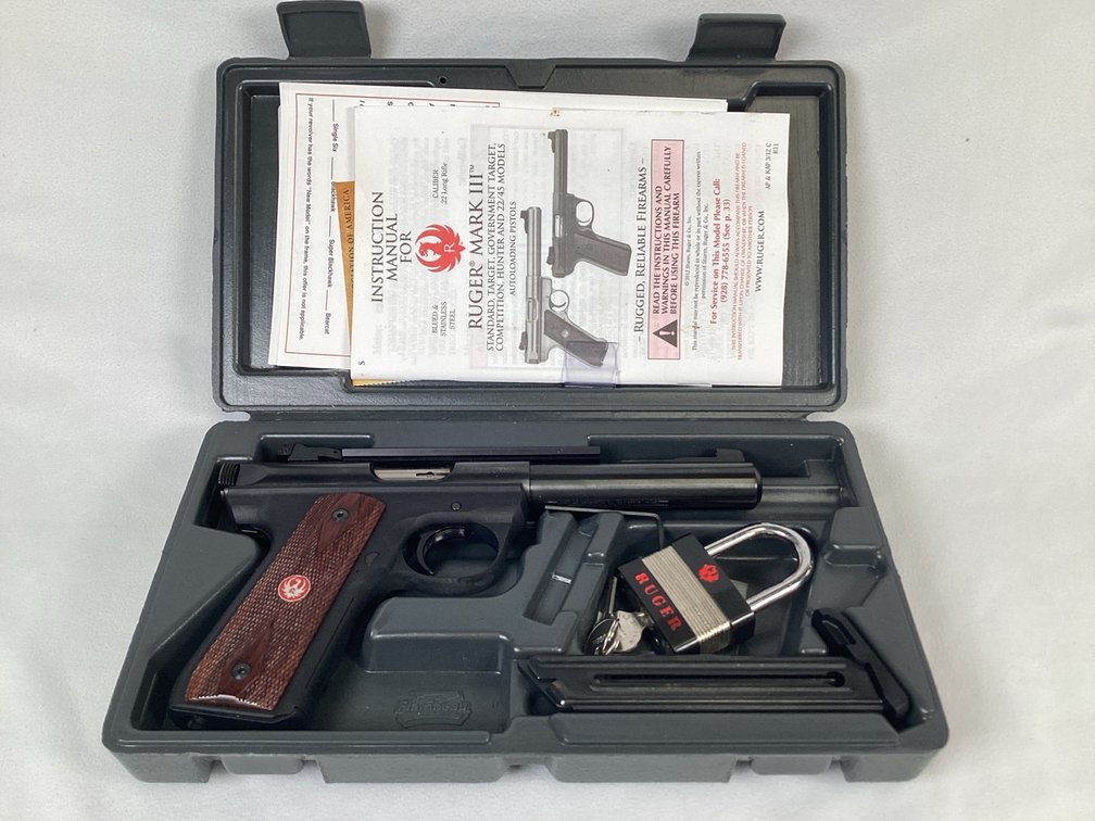 Ruger Target Model 22/45 MK III in .22