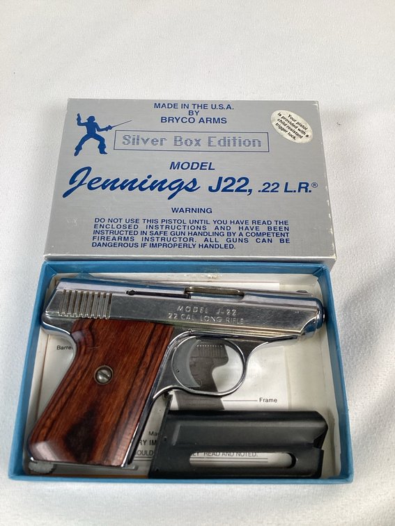 Jennings Model J-22 Pistol in .22 Long Rifle