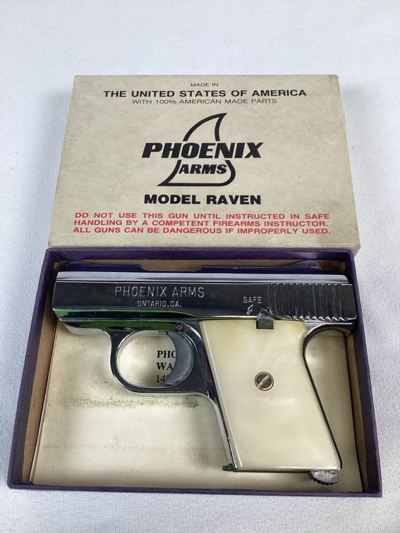 Phoenix Arms Model Raven Pistol in .25 Auto